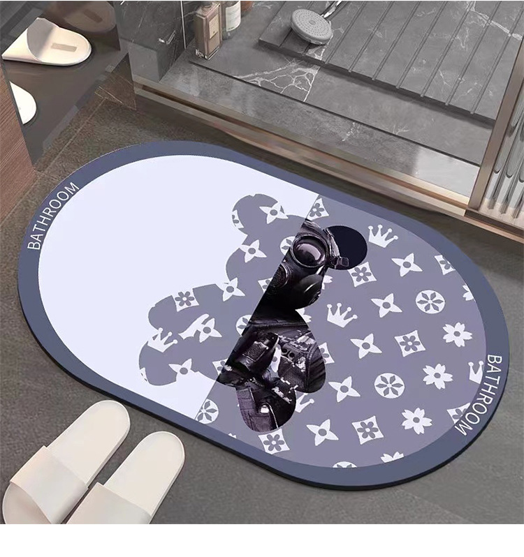 地垫,硅藻泥地垫,浴室脚垫,玄关门垫