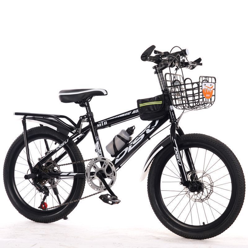 Black bike shifter (brake handle) disc brake, set, basket