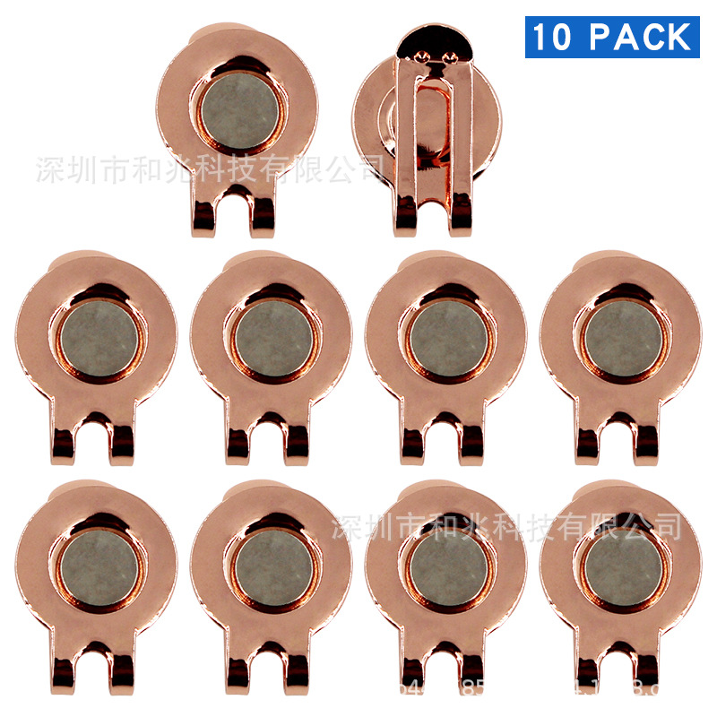 긴 다리 클립 로즈 골드 10/단체