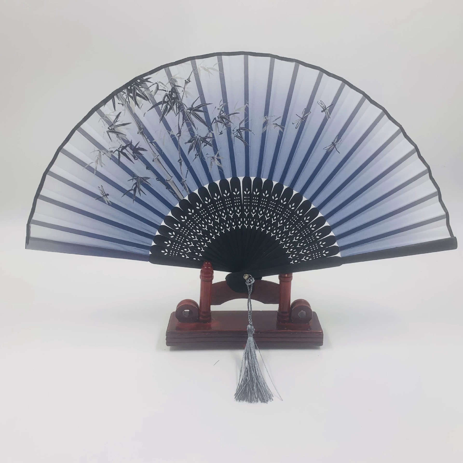 Folding Hand Fan Hanfu Style, Silk-screen Print, High-definition Patterns, Fine Workmanship