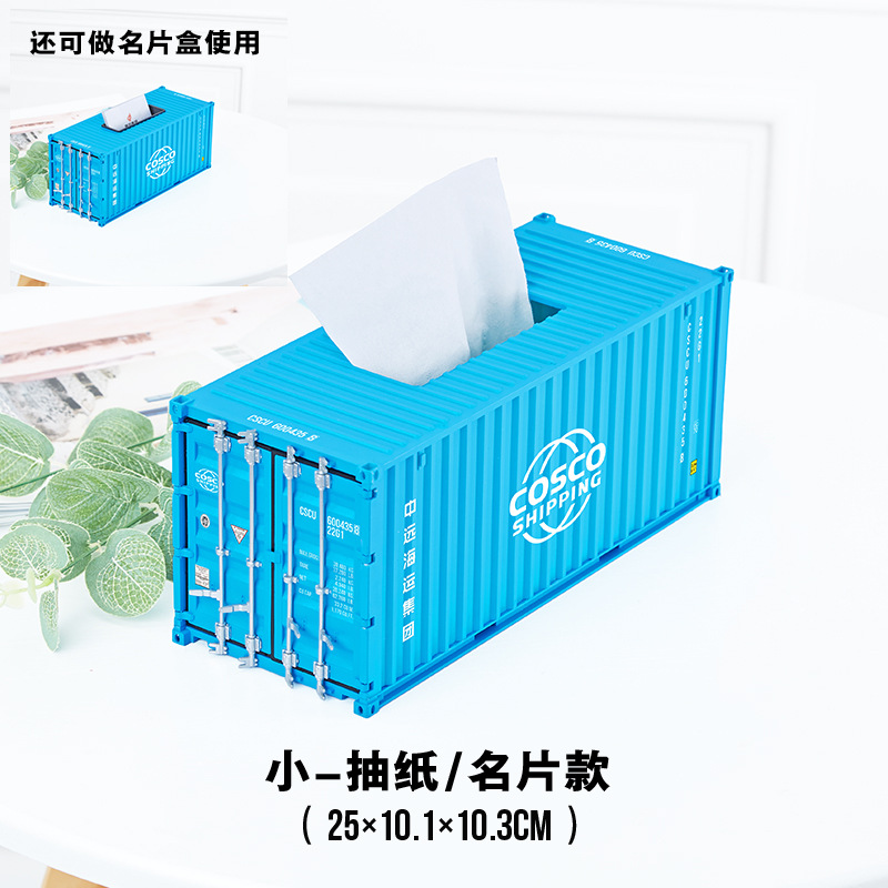 COSCO modelo de contenedor de envío logística regalos personalizados 20GP modelo de contenedor caja de lápiz de extracción