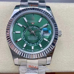 ZF Skywalker 9001 Trailer Series Swiss Dual Time Zone NObo Men's Mechanical Watch Wholesale