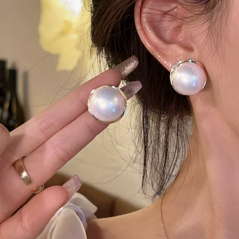 Spring Pearl Серебро 925, стиль легкой роскоши, размеры 8–14 мм