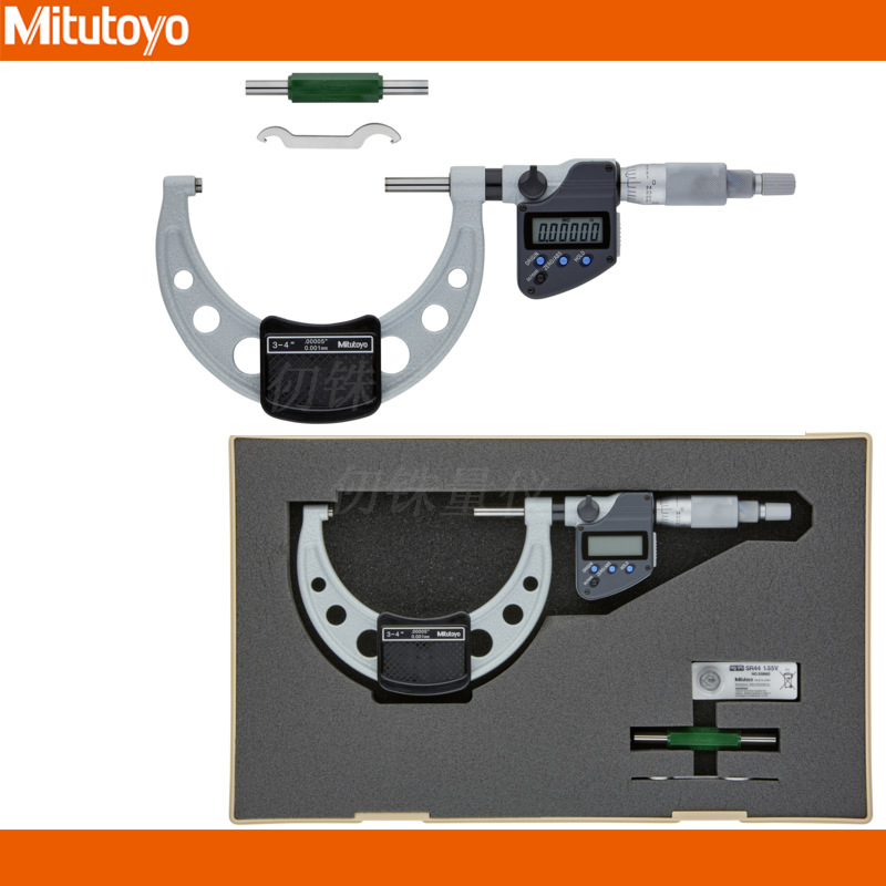 原装三丰外径千分尺406-253-30 OMV-100MX公英制测微器406-353-30
