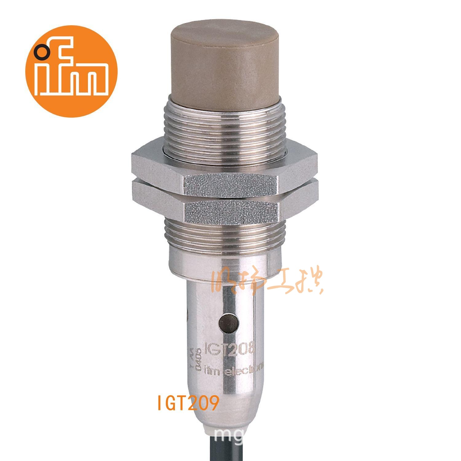 易福门接近传感器IGT209；12 mm 非齐平安装;300 Hz;常开;DC; PNP