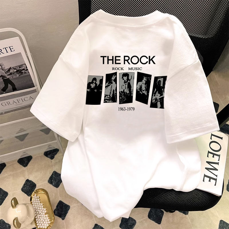 _반팔-화이트-479#다섯 장의 초상화 THEROCK