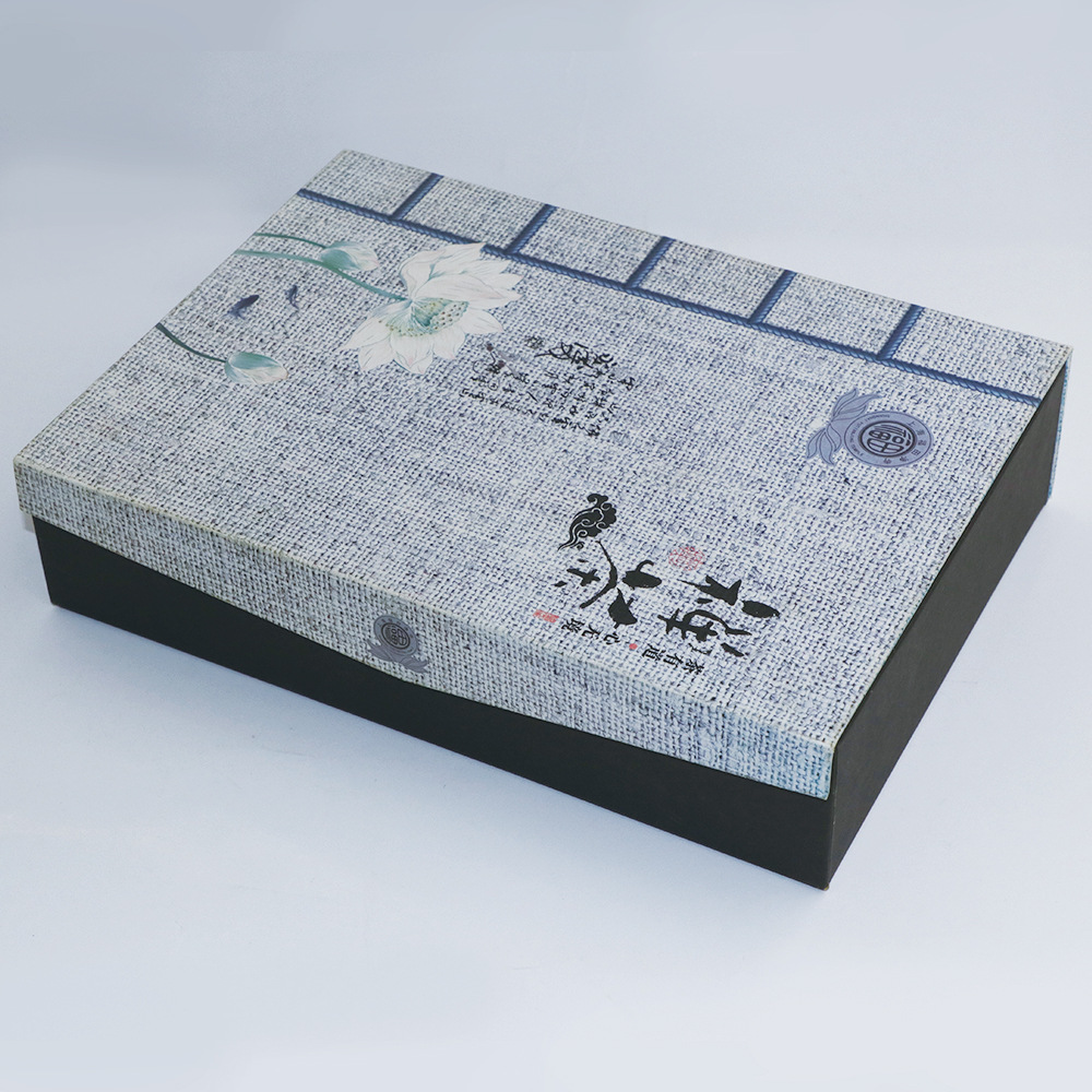 可定 新款创意翻盖月饼盒礼盒 纸质礼品盒中秋月饼包装盒