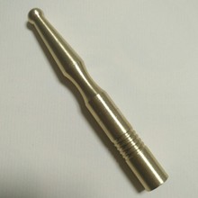 长约10厘米带拉杆过滤器铜烟嘴抽普通卷烟和雪茄烟