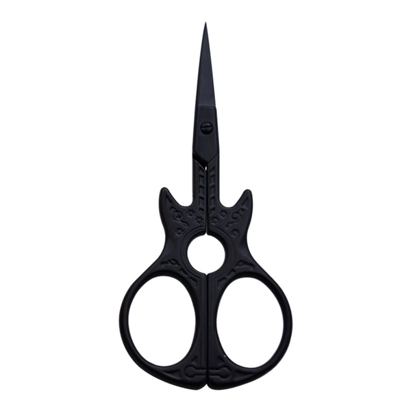 Guitar scissors--blackened