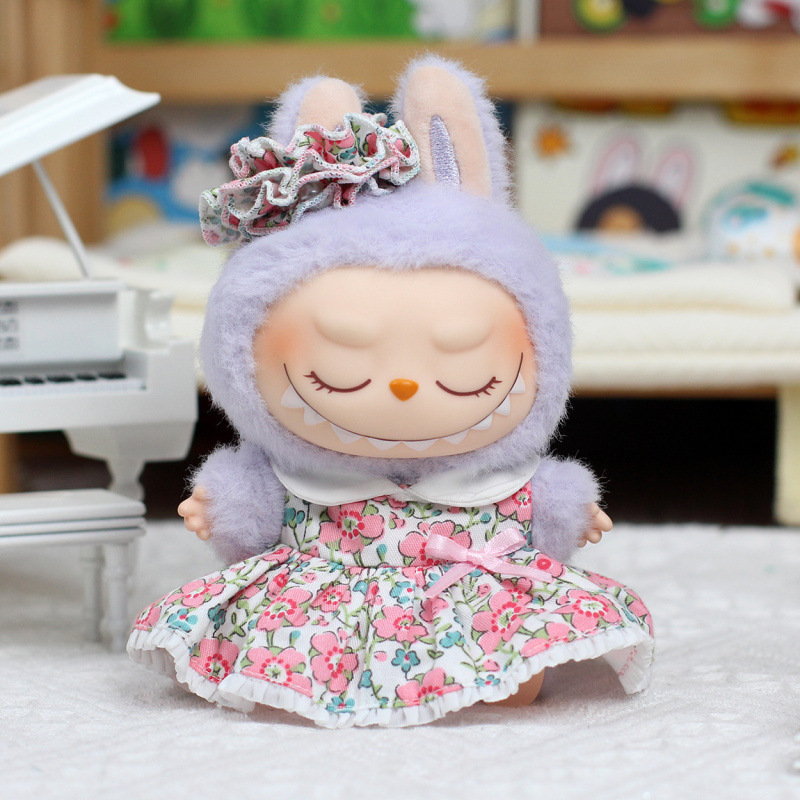 洋服のみ】ラブブベビー服 17cm ラブブ服世代 新作ベビー服コレクション ハートビートマカロン|undefined