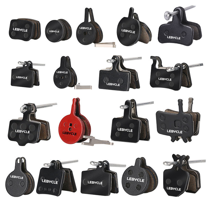 Lebaike bicicleta de montaña bicicleta para hacer pastillas de freno de resina pastillas de freno de disco semimetálico accesorios de pastillas de freno originales
