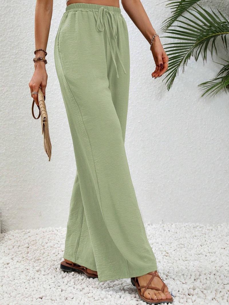Women's Daily Streetwear Solid Color Full Length Casual Pants Straight Pants display picture 25