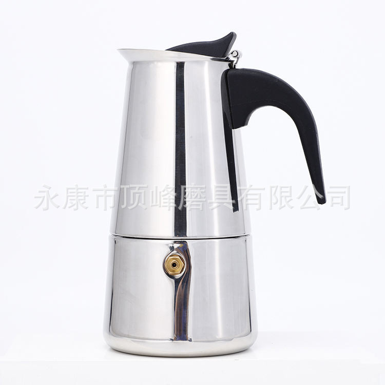 Stainless Steel Coffee Pot, Household Moka Pot, Italian Electric Stove for Brewing Coffee, Hand Brewing Equipment, Moka Pot, Stainless Steel Stainless Steel Coffee Pot, Household Moka Pot, Italian Electric Stove for Brewing Coffee, Hand Brewing Equipment, Moka Pot, Stainless Steel
