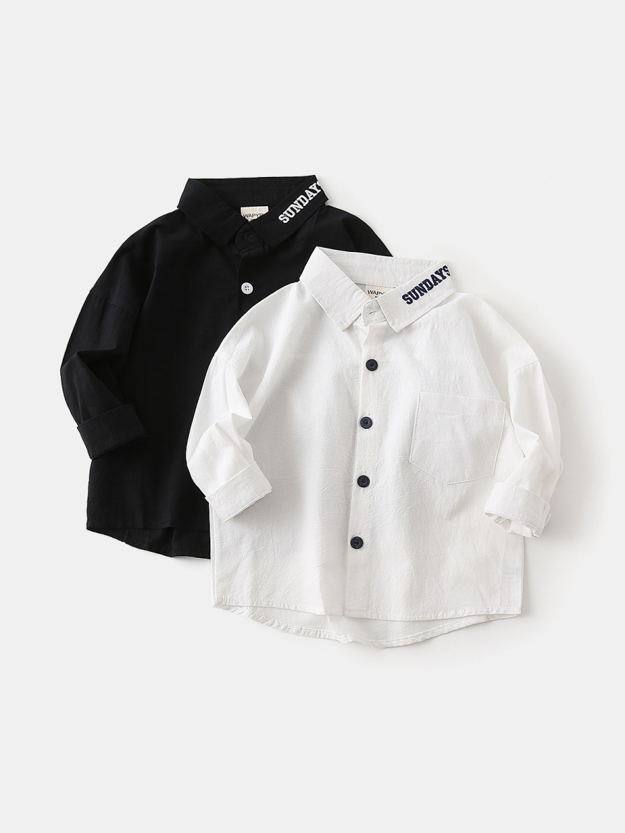 autumn children's shirt for boys