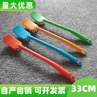 R518 Long Handle Colorfulful Square Toilet Brush Toilet Brush Toilet Brush Cleaning Brush Plastic Cleaning Brush 33cm Gift
