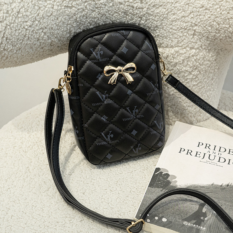 Bolso de hombro con estampado retro 2024 nuevo bolso de mujer de comercio exterior bolso de bolsa de dama bolso de teléfono móvil de alta gama para mujer