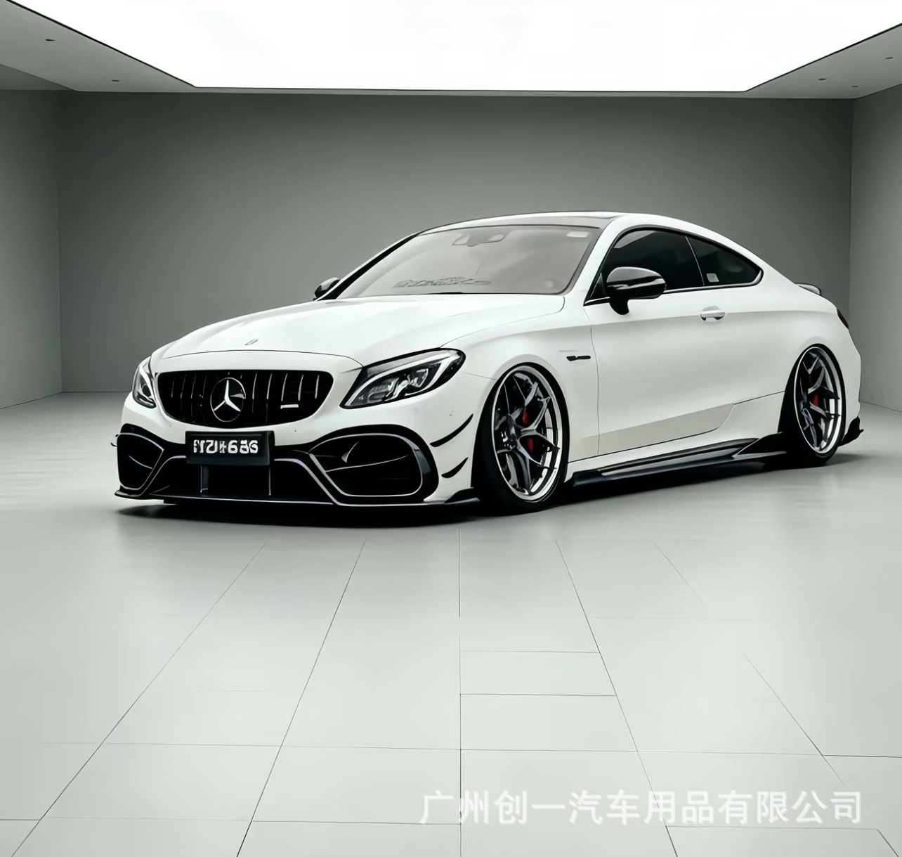 Suitable for Mercedes-Benz C-Class W205 modified with C65AMG IMP body kit, C180 C200 C260 front and rear bumpers
