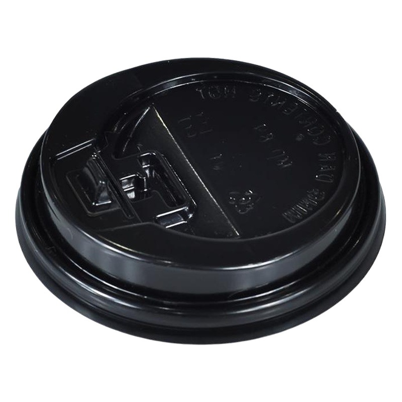 Tapa de plástico engrosada de 90 mm de diámetro para vasos, tapa para vasos de té con leche, tapa de café a prueba de fugas para llevar, tapa de PP para vasos de comida para llevar y catering. image 1