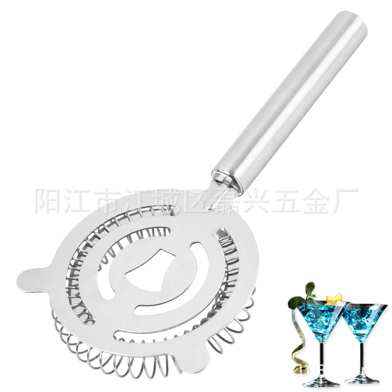 Завод Прямые поставки из нержавеющей стали коктейльный фильтр для льда коктейльный сепаратор льда ситечко для льда фильтр для льда
