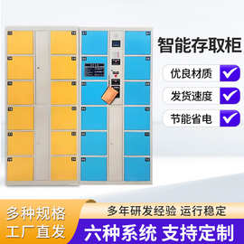 自助寄存柜会议屏蔽保管柜人脸识别刷卡密码存包柜储物文件柜智能