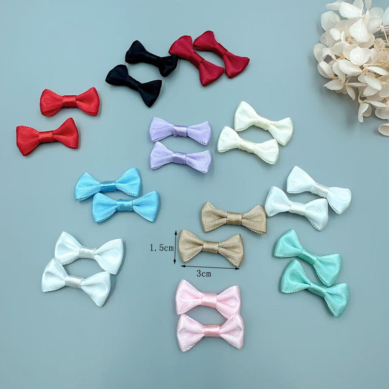 In-Stock 3.0cm Polyester Ribbon with Bow, Toy Clothing Accessories, Doll Clothing Decoration, Gift Box Packaging Materials