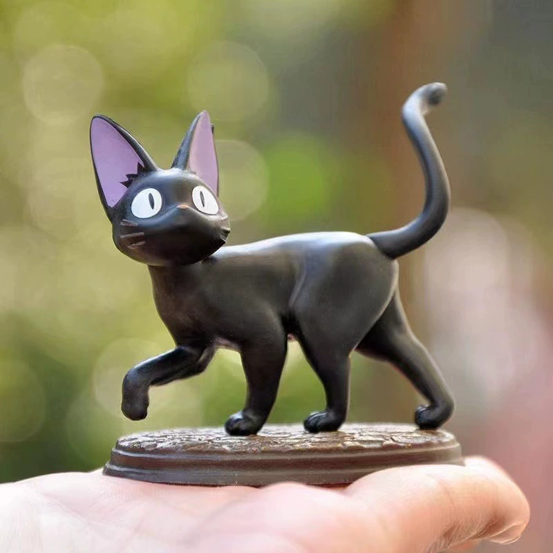 Слепая коробка фигурка (Гиги) чёрный кот, PVC декоративная коллекционная игрушка, 17.5×11.5×9.5 см