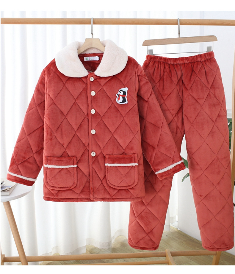 女士珊瑚绒睡衣