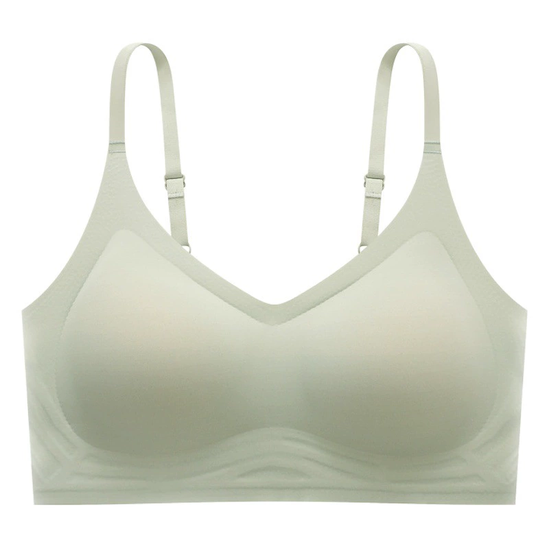 Мультяшная грудь, маленькая грудь, большое удлинение, немаркированное нижнее белье, женское утолщенное подставка, мягкая поддержка, дышащий бюстгальтер без оправы