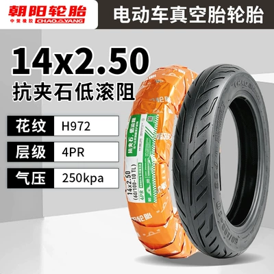 Tire Battery Car — Other Electric Vehicle Accessories - chaoyang-142560100-10-vacuum-tire-4-ply-972-pattern-suitable-for-front-wheels