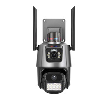 P11双目枪球室外防水智能wifi监控摄像机家庭安全摄像头360°全景