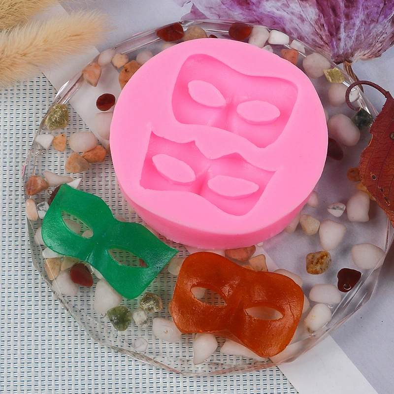 Mask, fondant, mold, halloween