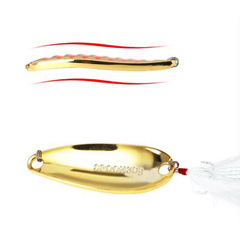 Kun Cross-Border Iron Plate Casting Lure Shiny Lipmouth Face Red Spot Fishing Bait Single Hook Bionic Lure Long Range Sea Fishing Artificial Bait