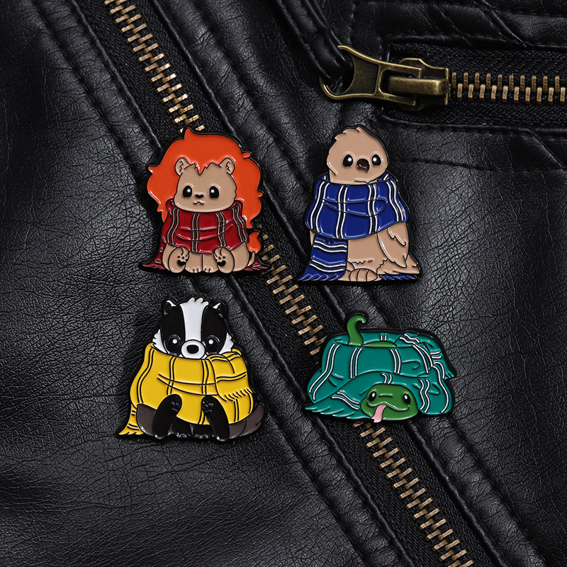 Cute Simple Style Pin Animal Zinc Alloy Plating Unisex Brooches display picture 10