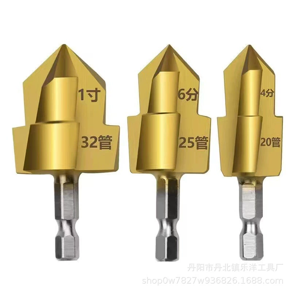 3PC three-blade titanium coating (packed in plastic bag) 186g