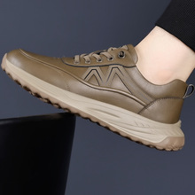 秋冬新款男鞋时尚百搭复古简约软底透气户外运动男士休闲鞋批发