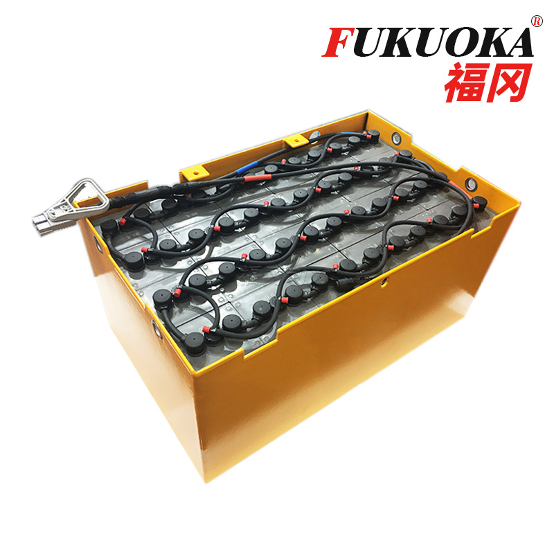 林德电动叉车配件 48V铅酸蓄电池安装E15林德电瓶4PzS560规格组合