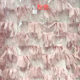 Factory supply embroidery fabric chiffon three-dimensional flower beads three-in-one embroidered mesh wedding dress fabric