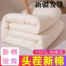 新疆长绒棉棉花被子棉絮被芯四季通用手工棉被加厚冬被网套宿舍C&