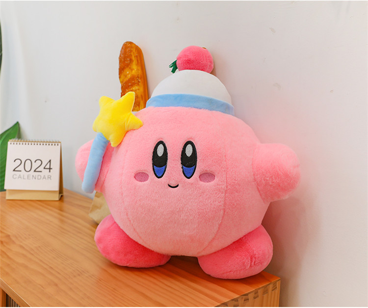Cross-Border Magic Star Kirby Plush Toys, Dolls, Pillows, Claw Machine Redemption Gifts, Foreign Trade Wholesale