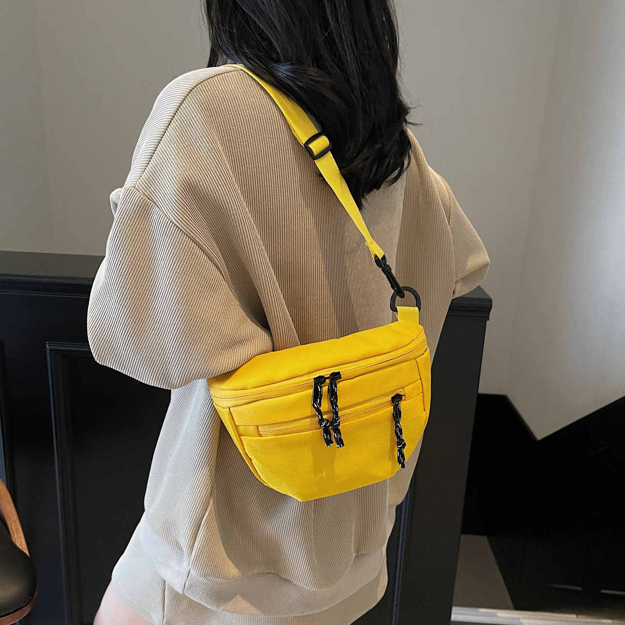 Marvel Tini2025 nuevo otoño al aire libre dopamina paseo paseo bolsa de silla al aire libre montaña