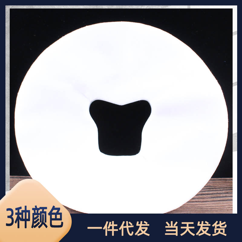Salón de belleza cama de masaje almohada acostado toalla cama de empuje de aceite pañuelo en la cabeza 100 piezas agujero redondo Cruz agujero cojín toalla desechable