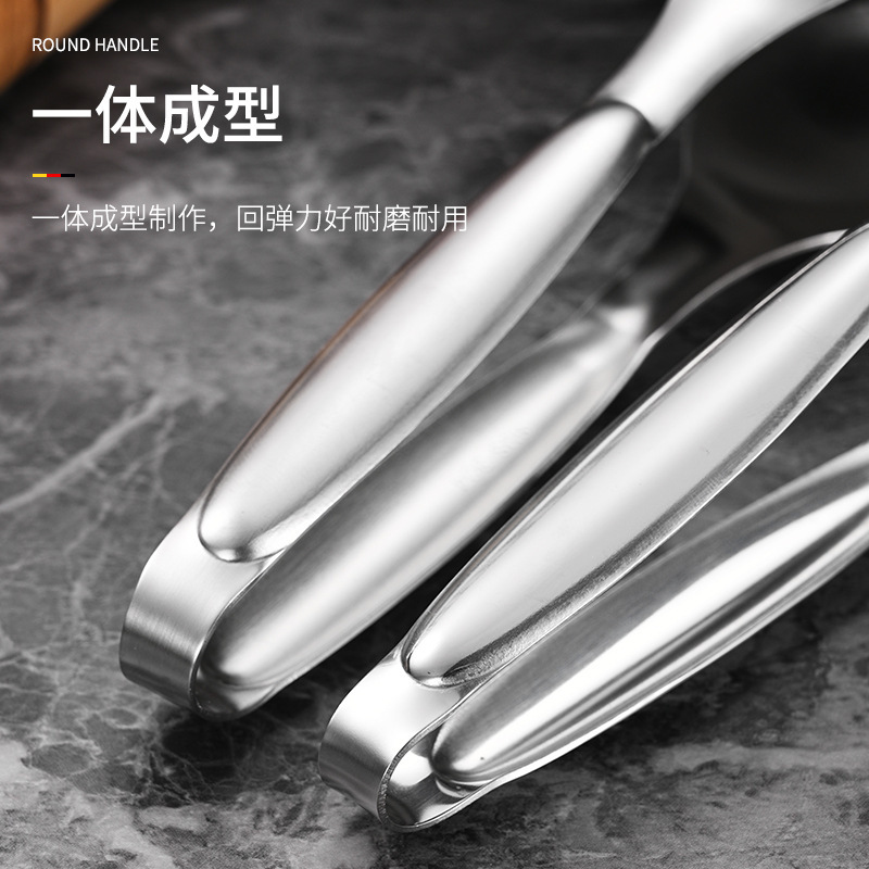 304ステンレス鋼の手の型の挟みの厚いバイキングの料理の挟みのホテルのパンの挟みの食品の挟みのアイデアの指の挟み|undefined