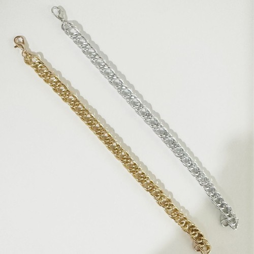 Korean style trendy men's chain hiphop hip-hop double row bracelets for women, couples, minimalist personalized student cool style accessories