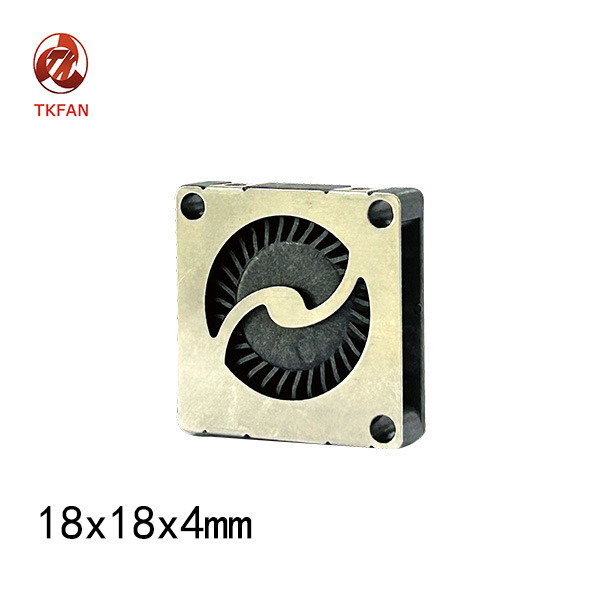 18毫米1804 3.3v 5v微型DC鼓风机18x18x4mm 13000RPM微型鼓风机，