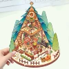 Christmas cabin-2pcs-large size