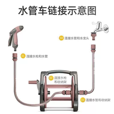 High pressure car wash water gun pipe hose watering water pipe