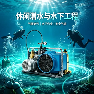 DJW100A海洋工程高压空压机海上平台供气设备