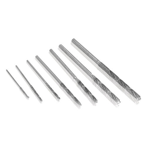 Emery twist drill, jade crystal, amber beads, glass punching needle, diamond drill bit, hole reaming tool