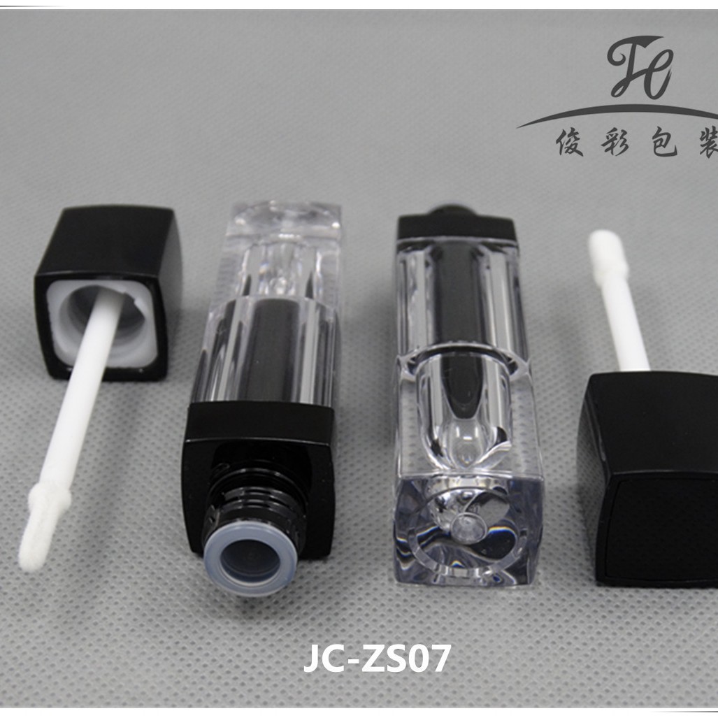 【厂家】亚克力唇彩唇釉瓶带口红形状美彩妆包装材