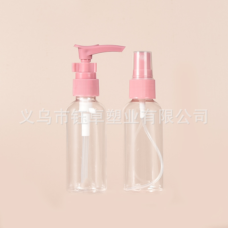 家用分装瓶便携软管挤压式洗发水沐浴露分装瓶乳液化妆品旅行套装